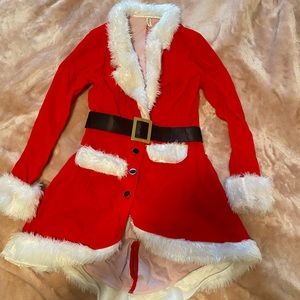 Women’s Santa Claus jacket and belt